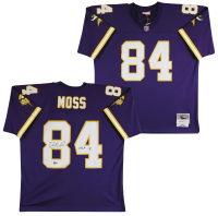 Randy Moss Signed Vikings Mitchell & Ness Authentic Jersey Inscribed "HOF 18" (Beckett) at PristineAuction.com