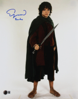 Elijah Wood Signed "The Lord of the Rings" 11x14 Photo Inscribed "Frodo" (Beckett) at PristineAuction.com