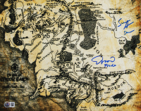 Elijah Wood & Sean Astin Signed "The Lord of the Rings" 11x14 Photo Inscribed "Frodo" & "Sam" (Beckett) at PristineAuction.com