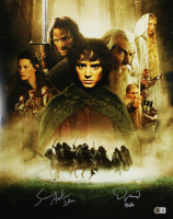Elijah Wood & Sean Astin Signed "The Lord of the Rings" 16x20 Photo Inscribed "Frodo" & "Sam" (Beckett) at PristineAuction.com