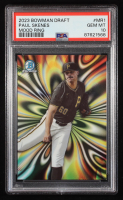 Paul Skenes 2023 Bowman Chrome Draft Mood Ring #MR1 RC (PSA 10) at PristineAuction.com