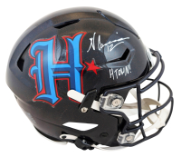 Nico Collins Signed Texans Full-Size Authentic On-Field Alternate Speedflex Helmet Inscribed "H-Town" (Beckett) at PristineAuction.com