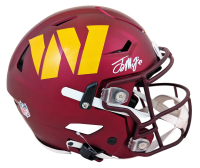 Terry McLaurin Signed Commanders Full-Size Authentic On-Field Speedflex Helmet (Beckett) at PristineAuction.com