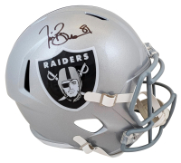 Tim Brown Signed Raiders Full-Size Speed Helmet (Fanatics) at PristineAuction.com