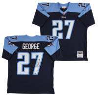 Eddie George Signed Titans Mitchell & Ness Authentic Jersey (Fanatics) at PristineAuction.com