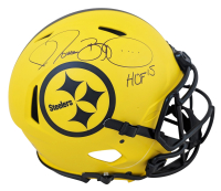 Jerome Bettis Signed Steelers Full-Size Authentic On-Field Rave Alternate Speed Helmet Inscribed "HOF 15" (Beckett) at PristineAuction.com