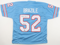 Robert Brazile Signed Jersey Inscribed "HOF 18" (Beckett) at PristineAuction.com