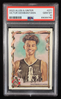 Victor Wembanyama 2023 Topps Allen and Ginter #271 RC (PSA 10) at PristineAuction.com