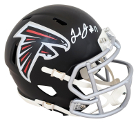 Julio Jones Signed Falcons Speed Mini Helmet (Beckett) at PristineAuction.com