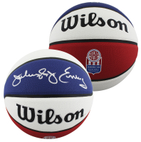 Julius "Dr. J" Erving Signed ABA Basketball (Beckett) at PristineAuction.com
