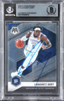 Luguentz Dort Signed 2020 Panini Mosaic #112 (BGS) at PristineAuction.com