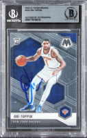 Obi Toppin Signed 2020 Panini Mosaic #220 RC (BGS) at PristineAuction.com