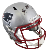 Rob Gronkowski Signed Patriots Full-Size Speed Helmet (Steiner) at PristineAuction.com
