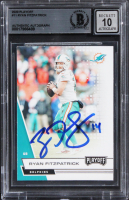 Ryan Fitzpatrick Signed 2020 Playoff #11 (BGS | Auto 10) at PristineAuction.com