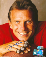 Joe Montana Signed 49ers 8x10 Photo (Beckett) at PristineAuction.com