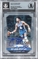 Julius Erving Signed 2015 Panini Prizm #288 (BGS) at PristineAuction.com