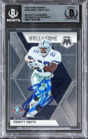 Emmitt Smith Signed 2020 Panini Mosaic #288 (BGS) at PristineAuction.com