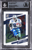 Emmitt Smith Signed 2021 Donruss Optic #25 (BGS) at PristineAuction.com