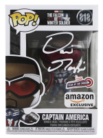 David Goggins Signed "The Falcon and the Winter Soldier" #818 Captain America Bobble-Head Funko Pop! Vinyl Figure (Beckett) at PristineAuction.com