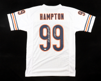 Dan Hampton Signed Jersey Inscribed "HOF 2002" (JSA) at PristineAuction.com