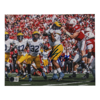 Kenneth Grant Signed Michigan Wolverines 8x10 Photo (Beckett) at PristineAuction.com