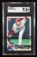 Shohei Ohtani 2018 Bowman #49 RC (SGC 9.5) at PristineAuction.com