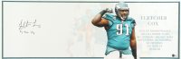 Fletcher Cox Signed Eagles 12x36 Panoramic Photo Inscribed "Fly Eagles Fly" (Beckett) at PristineAuction.com
