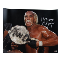 Hulk Hogan Signed WWE 16x20 Photo (Beckett) at PristineAuction.com