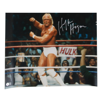Hulk Hogan Signed WWE 16x20 Photo (Beckett) at PristineAuction.com