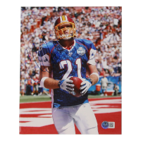 Chris Cooley Signed Redskins 8x10 Photo (Beckett) at PristineAuction.com