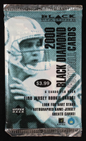 2000 Upper Deck Black Diamond Football Hobby Pack With (6) Cards at PristineAuction.com