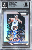 Julius Erving Signed 2018 Panini Prizm Prizms Silver #95 (BGS) at PristineAuction.com
