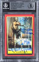 1983 SW Return Of The Jedi #22 Signed By (4) with Phil Tippett, Tony McVey, Tim Rose & Kirk Thatcher (BGS) at PristineAuction.com