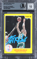 Kevin McHale Signed 1986 Star Court Kings #22 (BGS | Auto 10) at PristineAuction.com