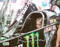 Brittany Force Signed 8x10 Photo (Beckett) at PristineAuction.com