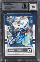 Emmitt Smith Signed 2015 Donruss #167 (BGS | Auto 10) at PristineAuction.com