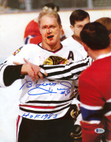 Bobby Hull Signed "Blackhawks" 11x14 Photo Inscribed "HOF 1983" (Beckett) at PristineAuction.com