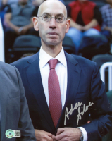 Adam Silver Signed 8x10 Photo (Beckett) at PristineAuction.com