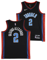 Shai Gilgeous-Alexander Signed Thunder Nike Authentic Jersey (Beckett) at PristineAuction.com