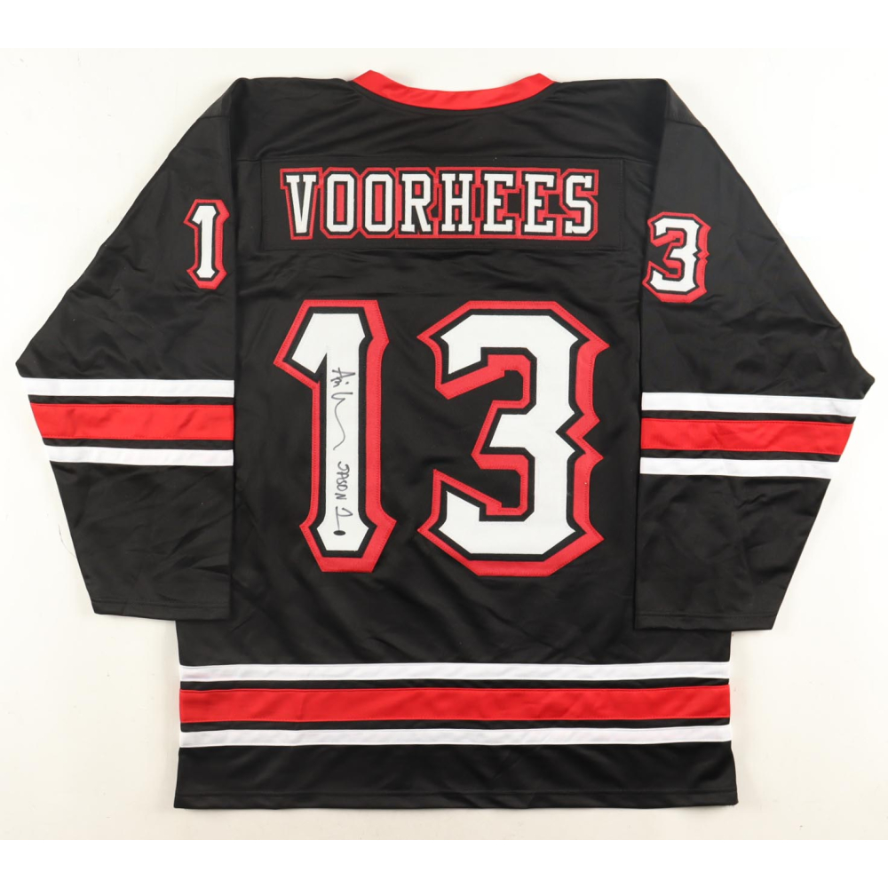 Ari Lehman Signed Jersey Inscribed "Jason 1" (OKAuthentics) at PristineAuction.com