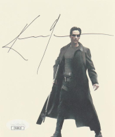 Keanu Reeves Signed "The Matrix" Photo Print Cut (JSA) at PristineAuction.com