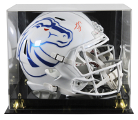 Ashton Jeanty Signed Boise State Broncos Full-Size Speed Helmet with Display Case (Beckett) at PristineAuction.com