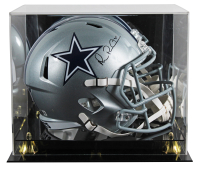 Michael Irvin Signed Cowboys Full-Size Speed Helmet with Display Case (Beckett) at PristineAuction.com
