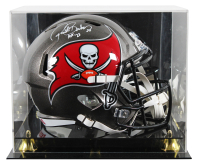 Ronde Barber Signed Buccaneers Full-Size Speed Helmet Inscribed "HOF 2023" with Display Case (Beckett) at PristineAuction.com