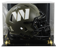 Terry McLaurin Signed Commanders Full-Size Authentic On-Field Salute to Service Alternate Speed Helmet with Display Case (Beckett) at PristineAuction.com
