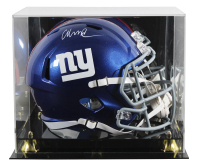 Abdul Carter Signed Giants Full-Size Speed Helmet with Display Case (Beckett) at PristineAuction.com