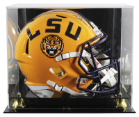 Brian Thomas Jr. Signed LSU Tigers Full-Size Speed Helmet with Display Case (Fanatics) at PristineAuction.com