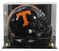 Alvin Kamara Signed Tennessee Volunteers Full-Size Speed Helmet with Display Case (Beckett) at PristineAuction.com