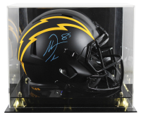 Antonio Gates Signed Chargers Full-Size Eclipse Alternate Speed Helmet with Display Case (Beckett) at PristineAuction.com