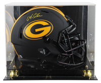 Matthew Golden Signed Packers Full-Size Eclipse Alternate Speed Helmet with Display Case (Beckett) at PristineAuction.com